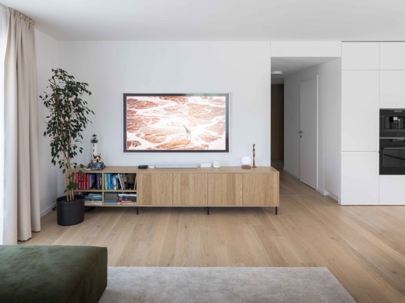 Projekt kuchyne a celého interiéru v projekte GUTHAUS v Bratislave.