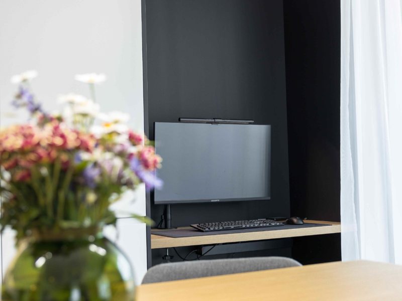 Projekt kuchyne a celého interiéru v projekte GUTHAUS v Bratislave.